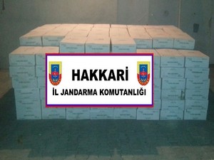 Jandarma 5 ton badem içi ele geçirdi