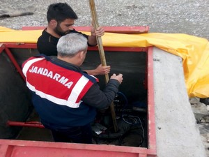 Jandarma akaryakıt istasyonlarını denetledi