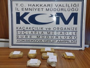 Yüksekova'da Kokain ele geçirildi