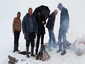 Berçelan'da içme suyu şebeke hattı arızalandı