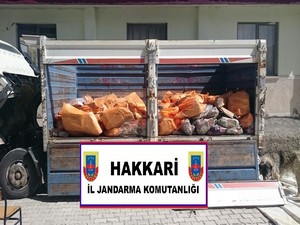 Hakkari'de kaçakçılık operasyonu