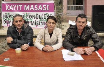 HDP seçim gönüllüsü kampanyası başlattı