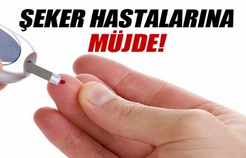 Şeker hastalarına müjde