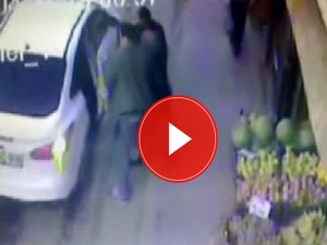 Kız kaçırma kameraya yakalandı