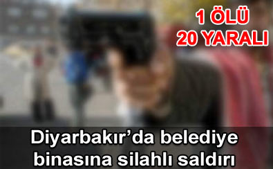 Bismil belediyesine saldırı