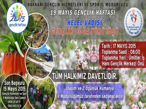 Hakkari'de 19 Mayıs hazırlıkları