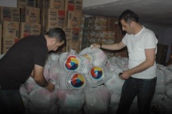 500 fakir aile sevindirildi