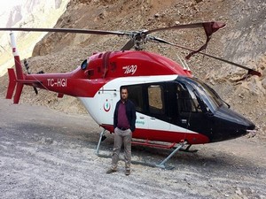 O helikopter sosyal medyayı salladı