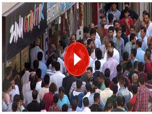 Esnaf birbirine girdi vatandaşlar ayırdı