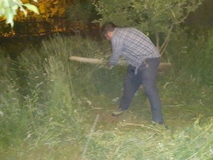 Hakkari'de Tırpankeşlerin Gece Mesaisi