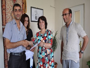 Eşbaşkanlar 23 kursiyere sertifika verildi!