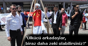 Ağız burun kıran ülkücü arkadaşlar