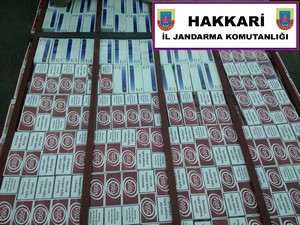 27 bin 960 paket sigara ele geçirildi