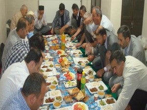 Müftülük personeli iftarda buluştu