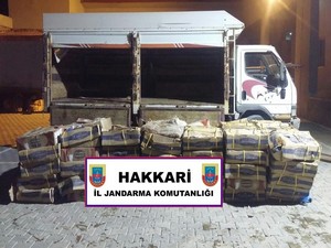Jandarma geçit vermedi 2570 kilo kaçak et yakalandı