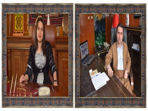 Eş başkanlar sağlık kontrol’ünden geçirildi
