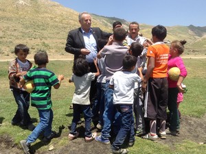 Başkan Keskin 2500 rakımdaki yaylaları ziyaret etti