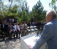 Hakkari üniversitesinde sessiz tören