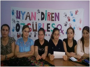 Hakkari KESK Kadın Meclisi’nden Arınç’a sus tepkisi