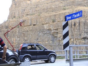 Şine'de iş makinası tarandı hayatını kaybedenler var