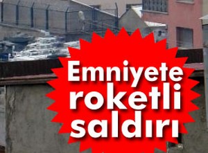 Yüksekova'da polis lojmanlarına saldırı