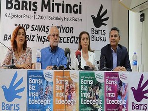 Barış Mitingine çağrı