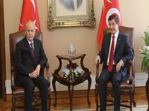 Davutoğlu'ndan Bahçeli'ye randevu talebi