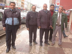 ZABITA EKİPLERİ İŞ BAŞINDA