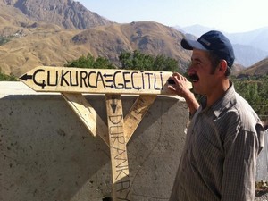 Durankaya beldesi sakinlerinden örnek davranış