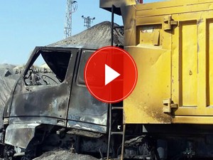 PKK, Erzurum'da 17 iş makinesi yaktı