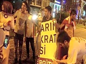 Polis HDP tabelasını indirip saldırgan gruba verdi