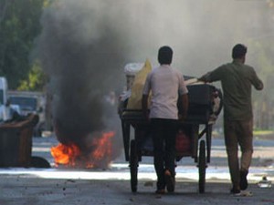 Diyarbakır'daki sessizlik yerini olaylara bıraktı