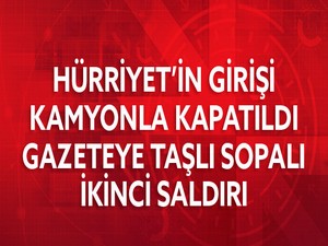 Hürriyet Binasına Taşlı Sopalı İkinci Saldırı