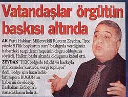 Örgüt rahat bırakmıyor