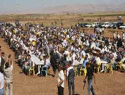 Mardin'de barış yemeği