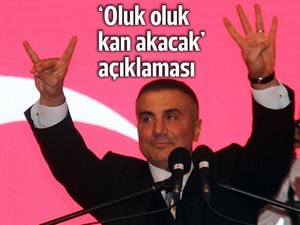 Sedat Peker'den 'oluk oluk kan akacak' açıklaması