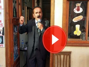 Bağımsız aday 4 kişiye hitap etti