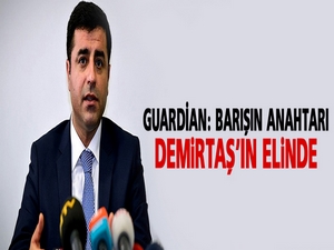Guardian: Barışın anahtarı Demirtaş'ın elinde