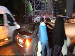 Antep'te oy hırsızlığı kameralara yansıdı