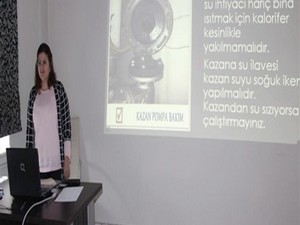 Hakkari’de iş sağlığı ve güvenliği eğitimi verildi