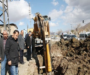 20 günlük su arızası giderildi.