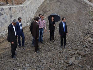 Eş başkanlar belediye hizmetlerini denetledi