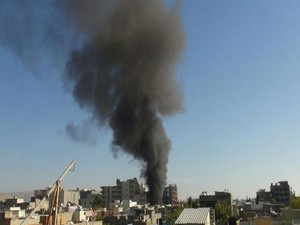 Nusaybin’den dumanlar yükseliyor