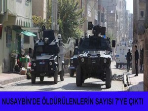 Nusaybin’de öldürülenlerin sayısı yediye çıktı