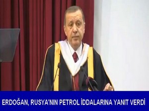Erdoğan, Rusya’nın petrol iddialarına yanıt verdi