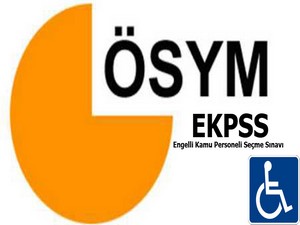 EKPSS ile 1950 Engelli Memur alınacak