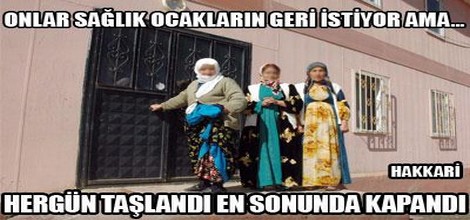 Taşlanan sağlık ocağı kapandı