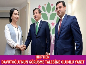 HDP’den Davutoğlu’nun görüşme talebine olumlu yanıt