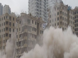 120 kilo patlayıcı binayı yıkamadı