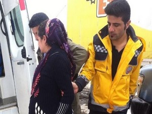 Hasta kurtarmaya giden ekip çığ tehlikesi atlattı